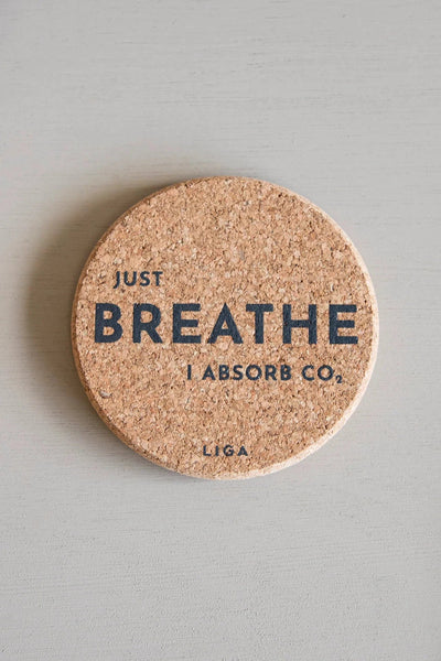 Liga Cork Coaster Set | Breathe-Homeware-Ohh! By Gum - Shop Sustainable