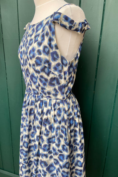 Re-Wear Emily & Fin Blue Print Dress-Re-Wear-Ohh! By Gum - Shop Sustainable