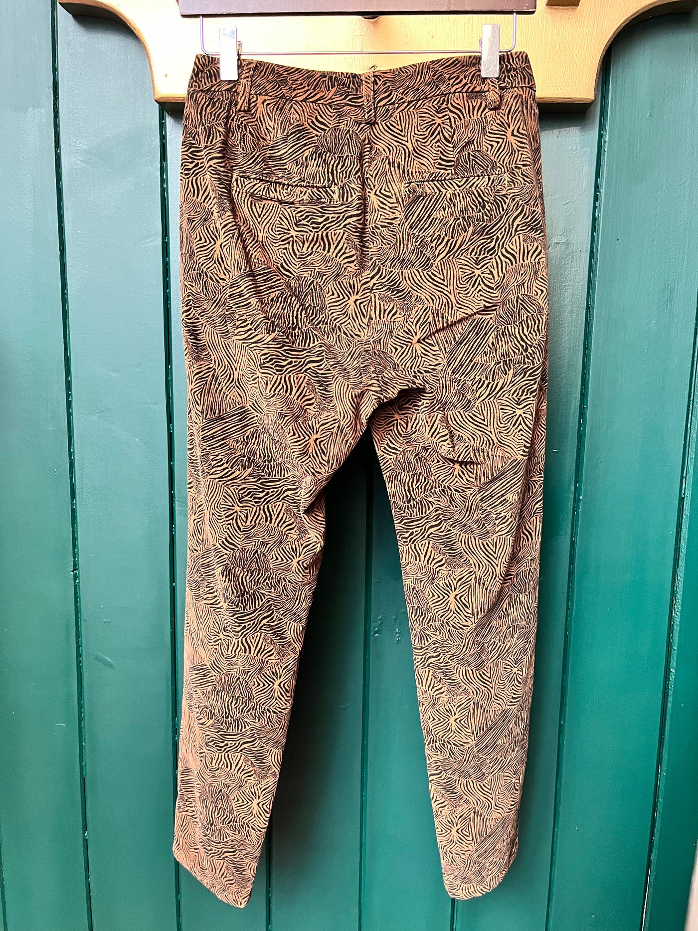 Re-Wear Sisley NeedleCord Trousers with Print-Re-Wear-Ohh! By Gum - Shop Sustainable