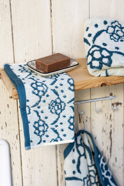 Tranquillo Bath Towel Oriental GOTS Organic Cotton-Homeware-Ohh! By Gum - Shop Sustainable