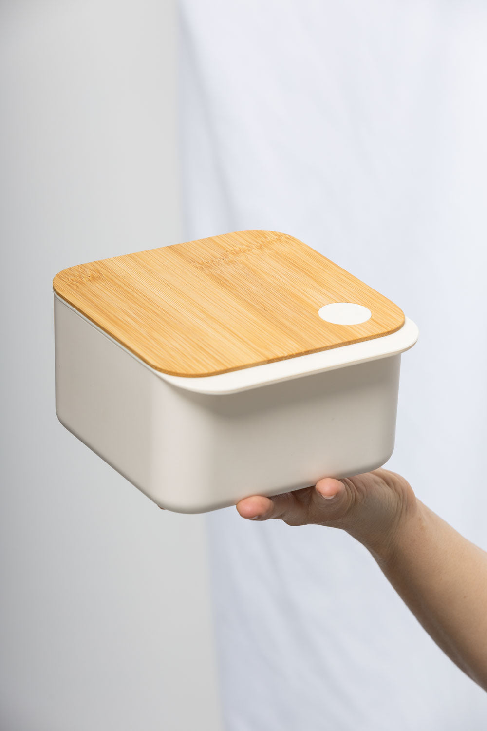 Tranquillo Storage Box PLAIN 500 ml - Cream-Homeware-Ohh! By Gum - Shop Sustainable