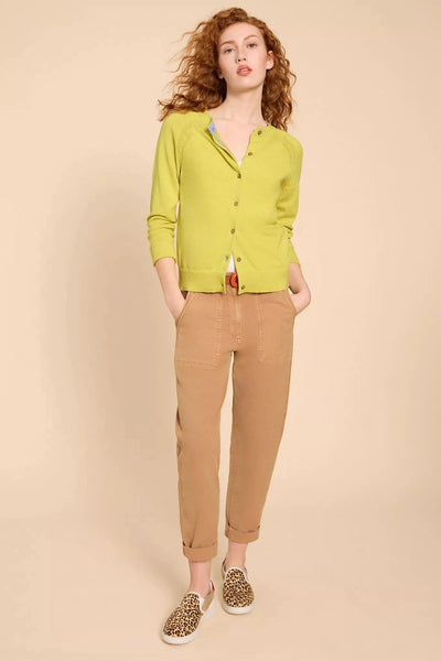 White Stuff Lulu Cardigan - Bright Yellow-Womens-Ohh! By Gum - Shop Sustainable