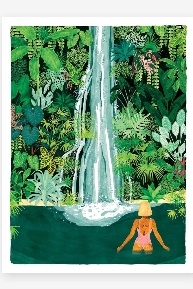 All The Ways To Say Art Prints - Waterfall-Gifts-Ohh! By Gum - Shop Sustainable