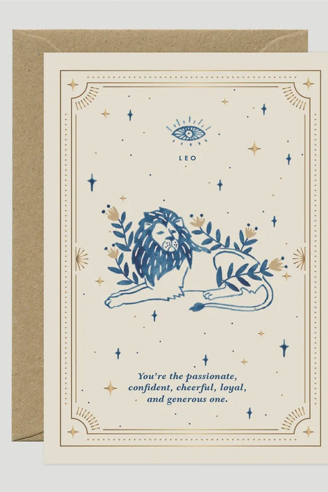 All The Ways To Say Gold Leo Greeting Cards-Gifts-Ohh! By Gum - Shop Sustainable