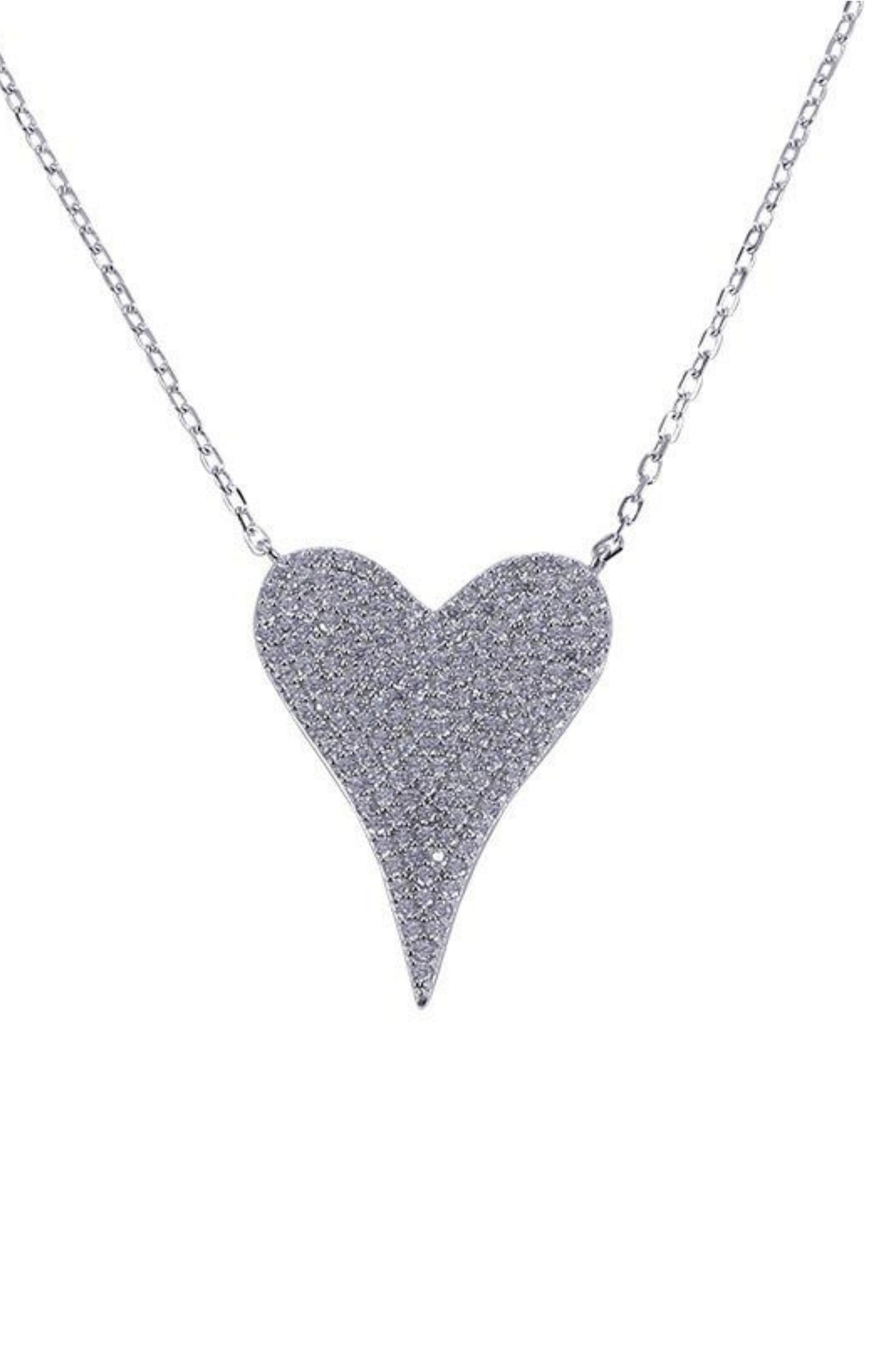 Icandirocks Amia Love Necklace in Silver-Womens-Ohh! By Gum - Shop Sustainable