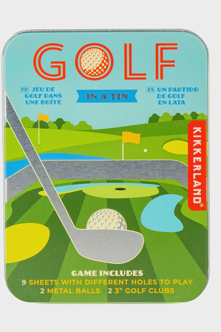 Kikkerland Golf in a Tin-Gifts-Ohh! By Gum - Shop Sustainable