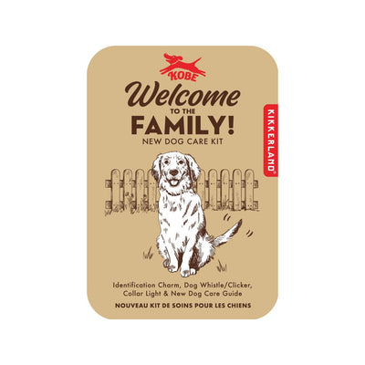 Kikkerland Welcome To The Family Dog Kit-Homeware-Ohh! By Gum - Shop Sustainable