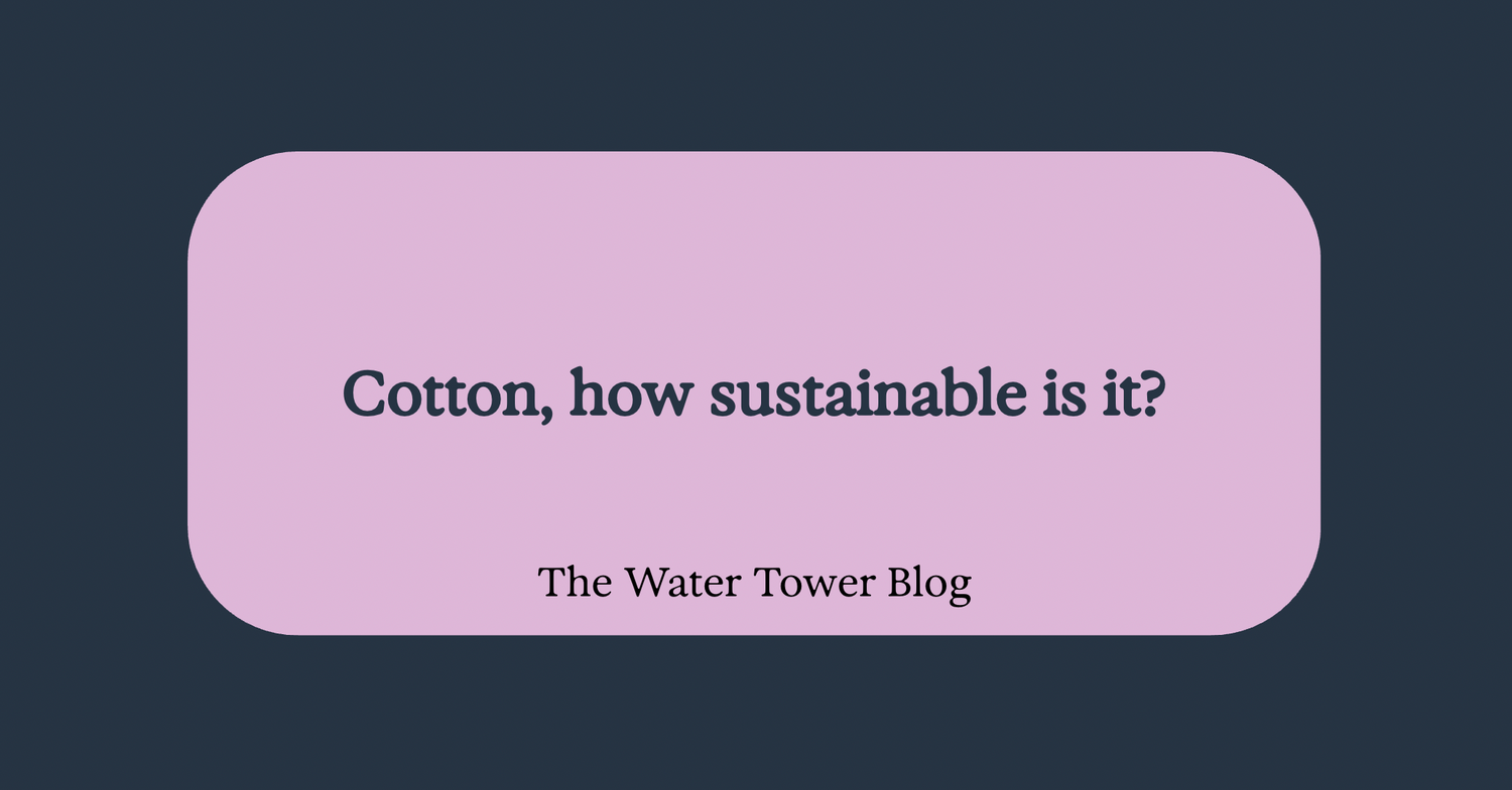 Cotton, how sustainable is it?