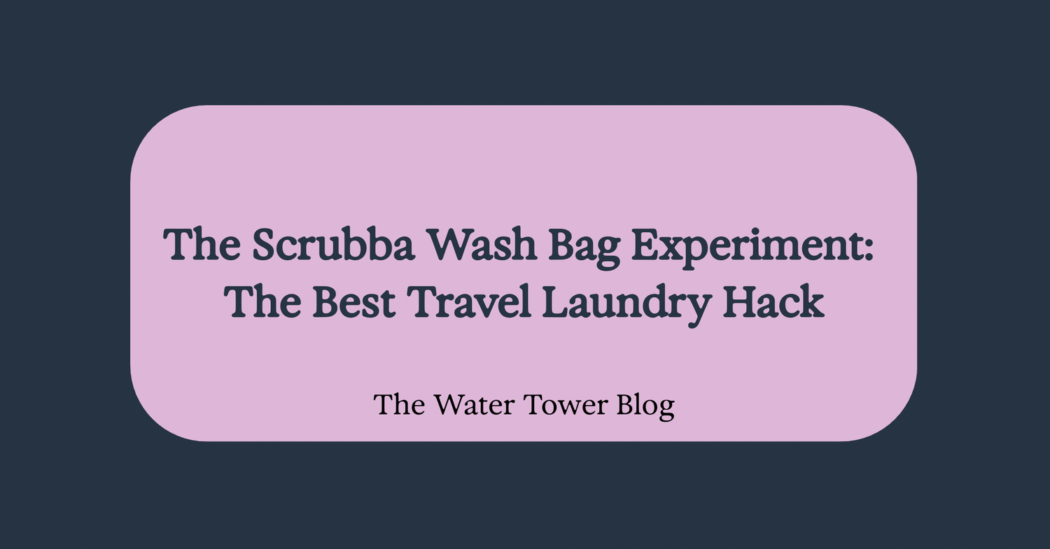 The Scrubba Wash Bag Experiment: The Best Travel Laundry Hack