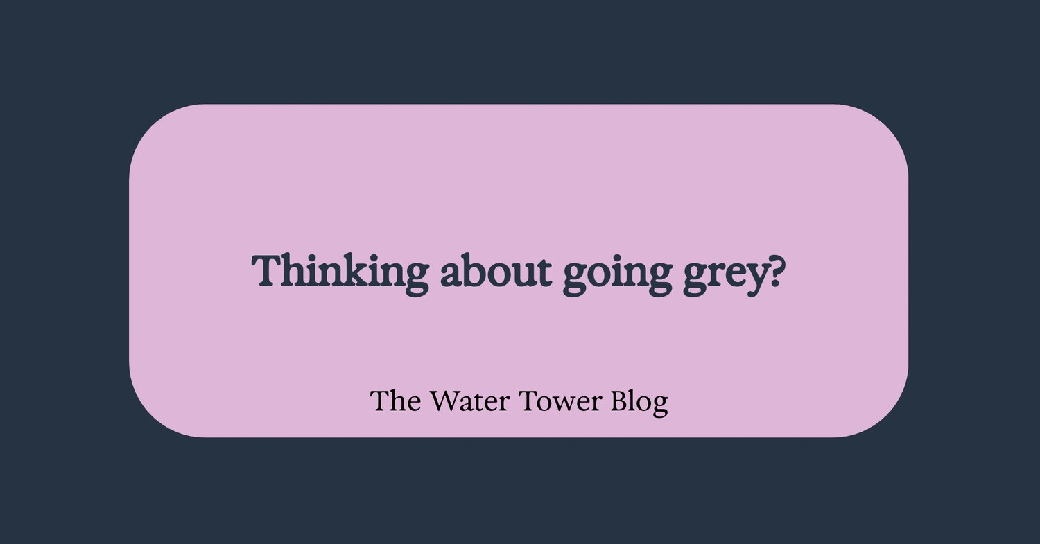 Thinking about going grey?