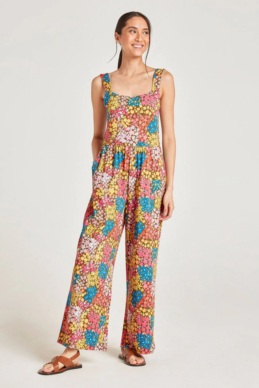 Thought Clothing Floral Jumpsuit