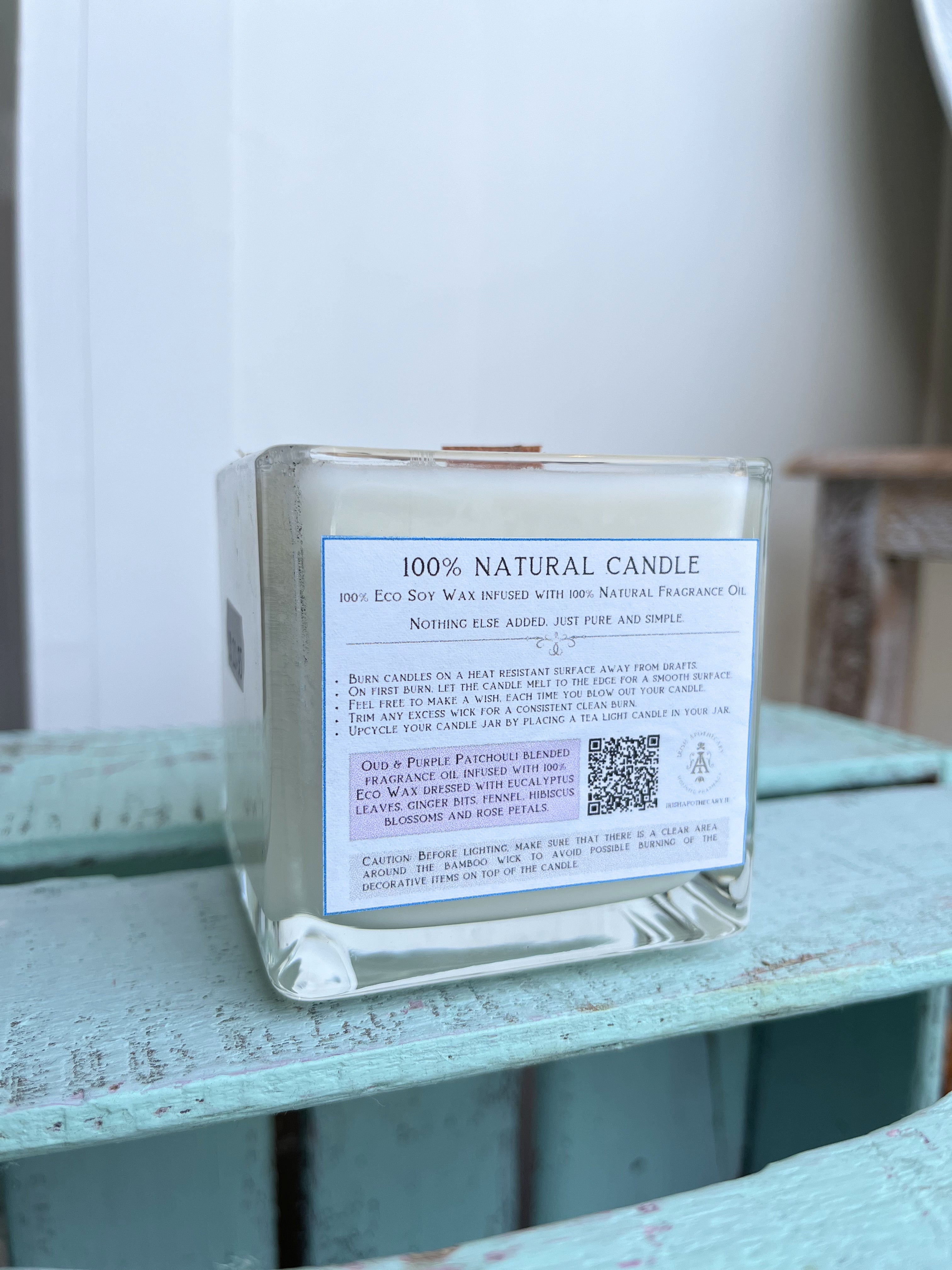 Irish Apothecary Oud & Patchouli Candle