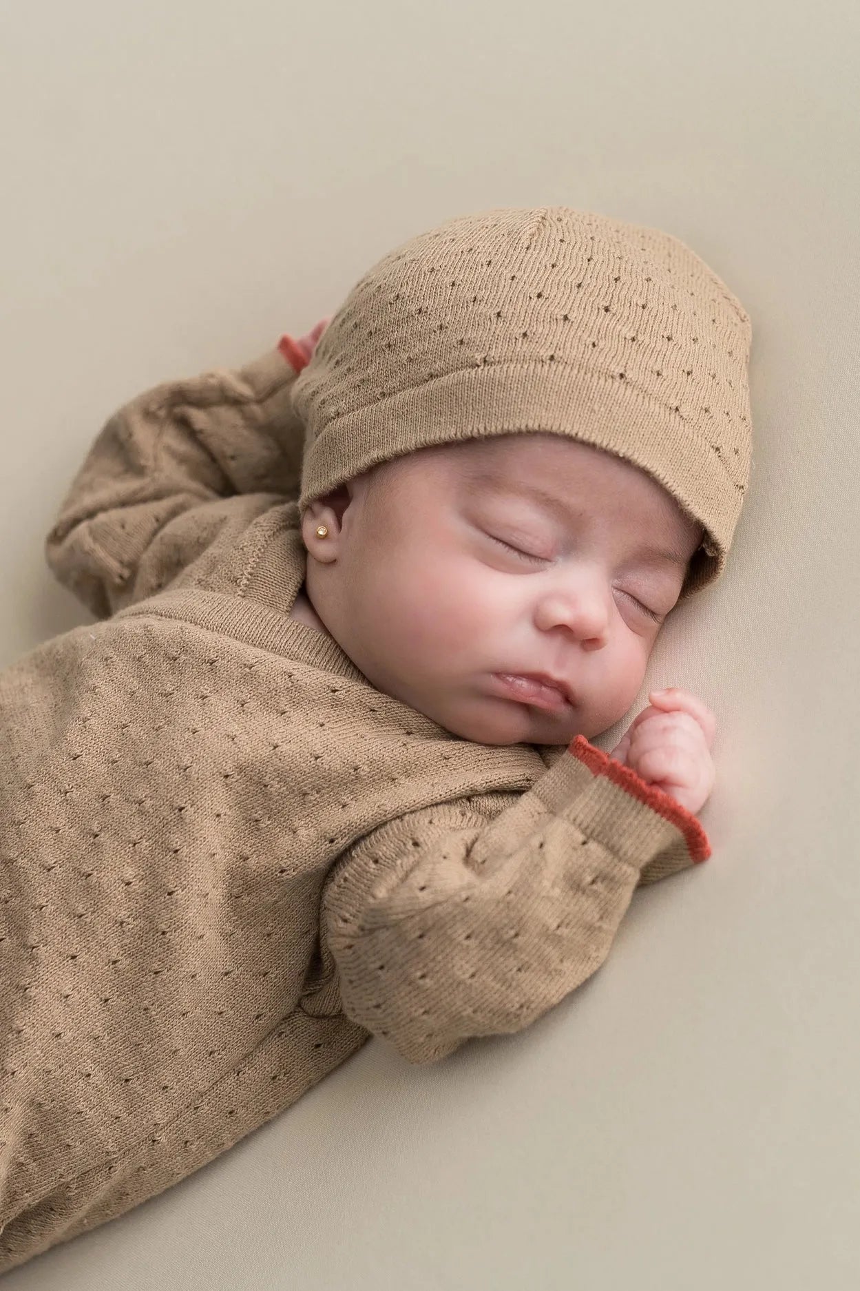 Micu Micu Newborn Pack Openwork Camel
