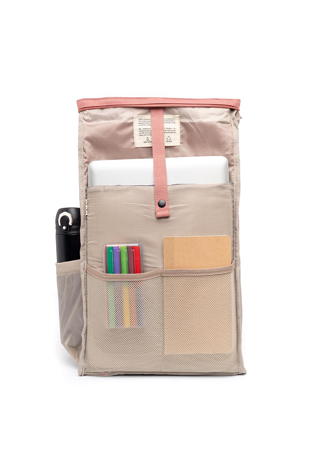 Lefrik Mini Roll Backpack Dust Pink