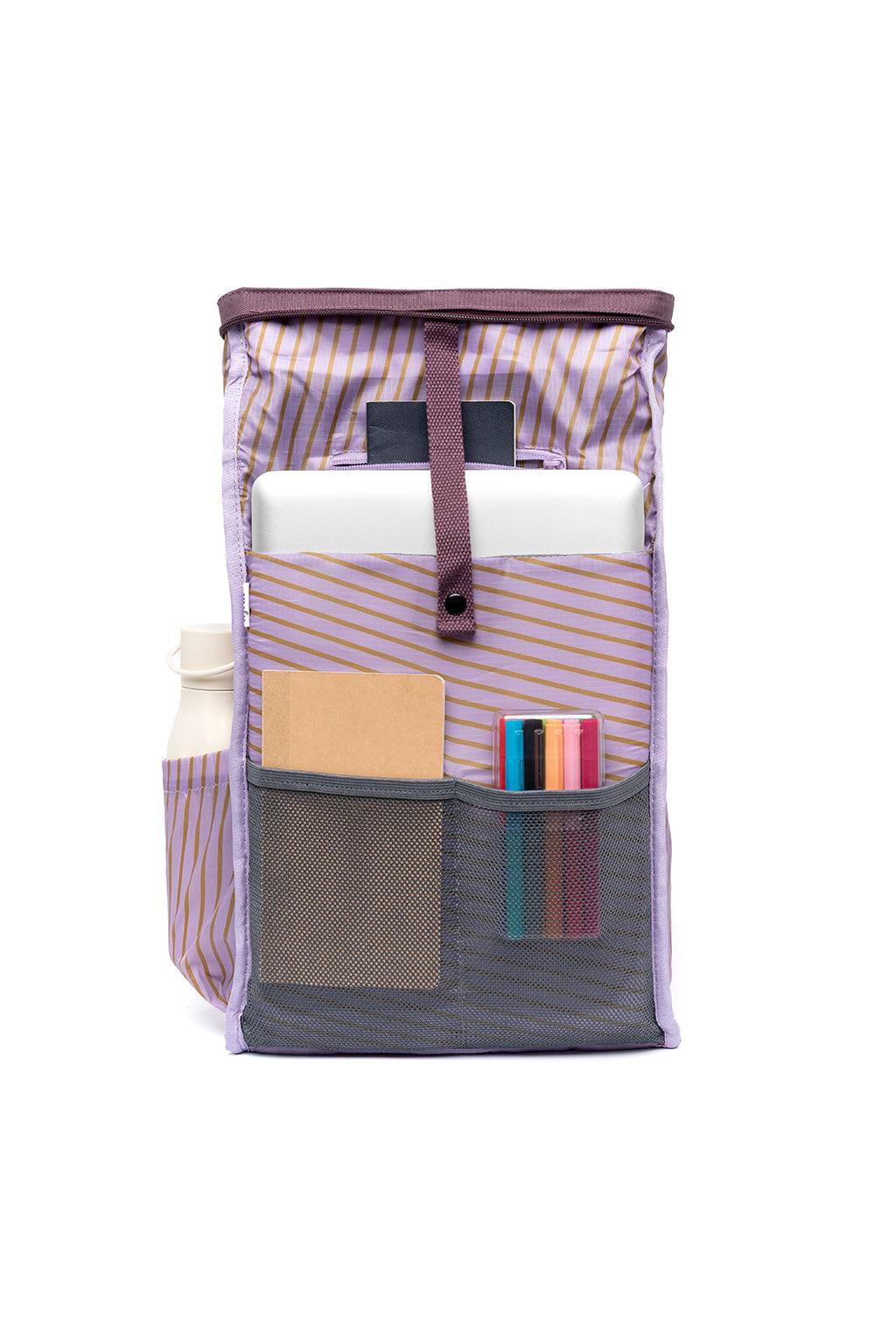 Lefrik Mini Roll Backpack Maroon
