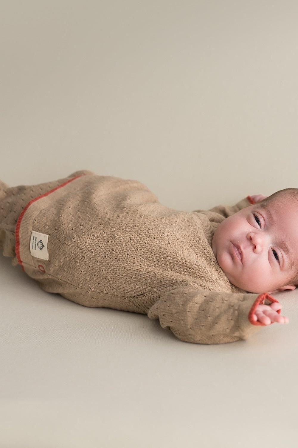 Micu Micu Newborn Pack Openwork Camel