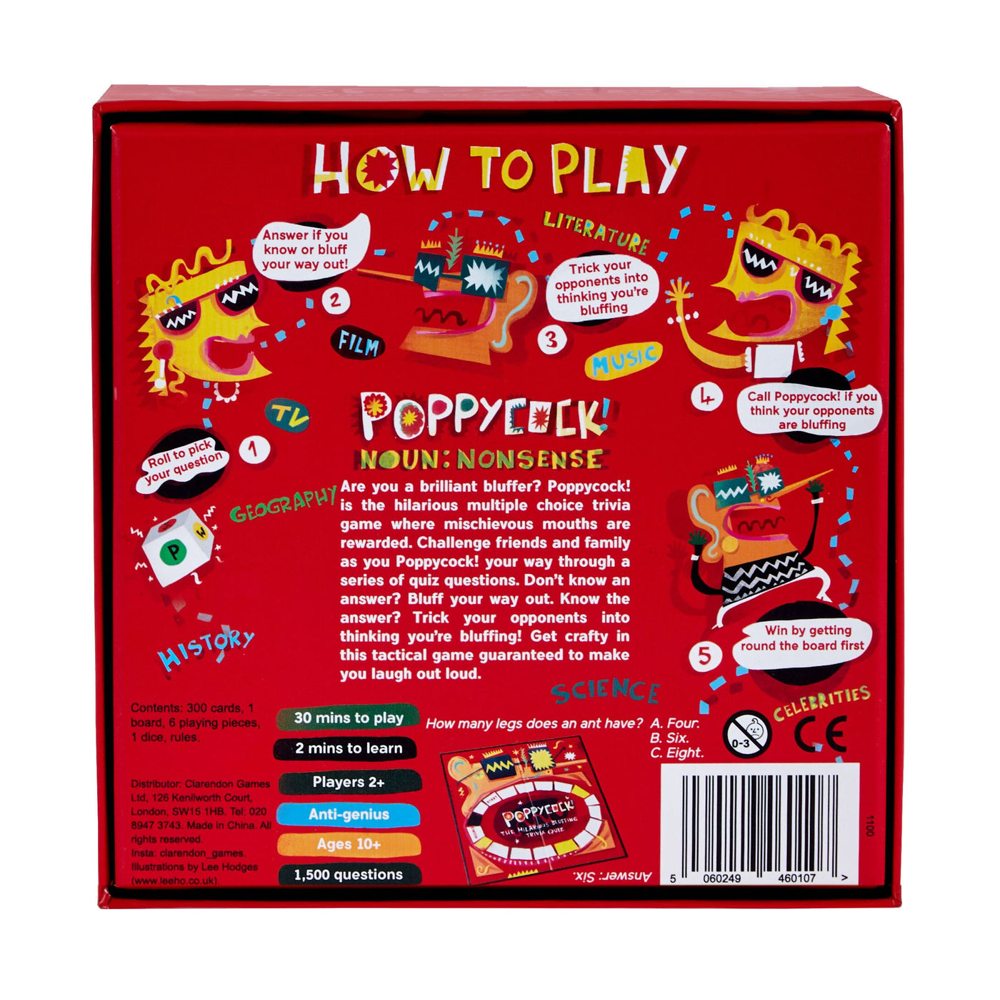 POPPYCOCK (BLUFFING TRIVIA QUIZ)