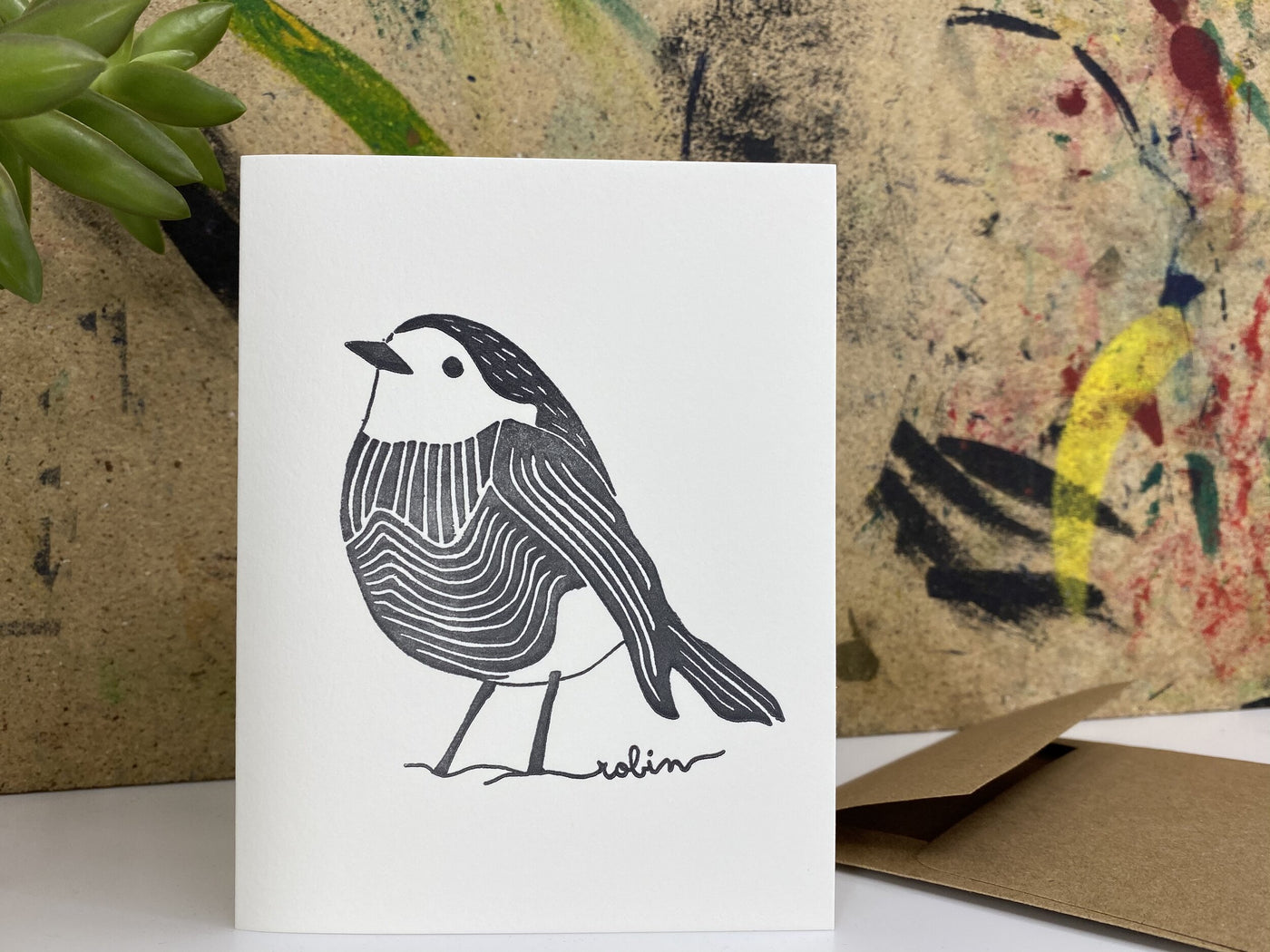 The Pear in Paper Robin-stationery-Ohh! By Gum - Shop Sustainable