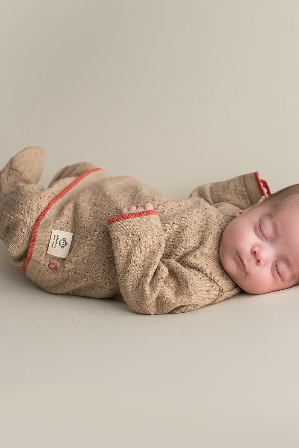 Micu Micu Newborn Pack Openwork Camel