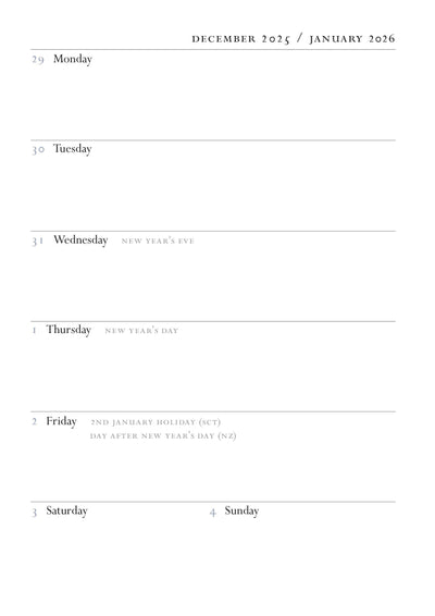 LIBERTY FABER POETRY DIARY 2026