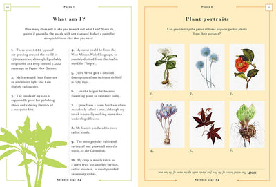 GARDENERS QUIZ AND PUZZLE BOOK (RHS)