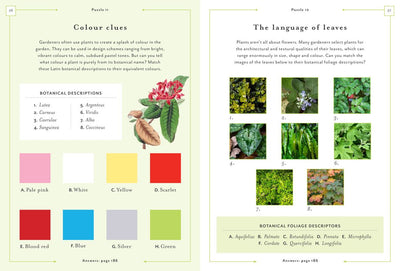 GARDENERS QUIZ AND PUZZLE BOOK (RHS)
