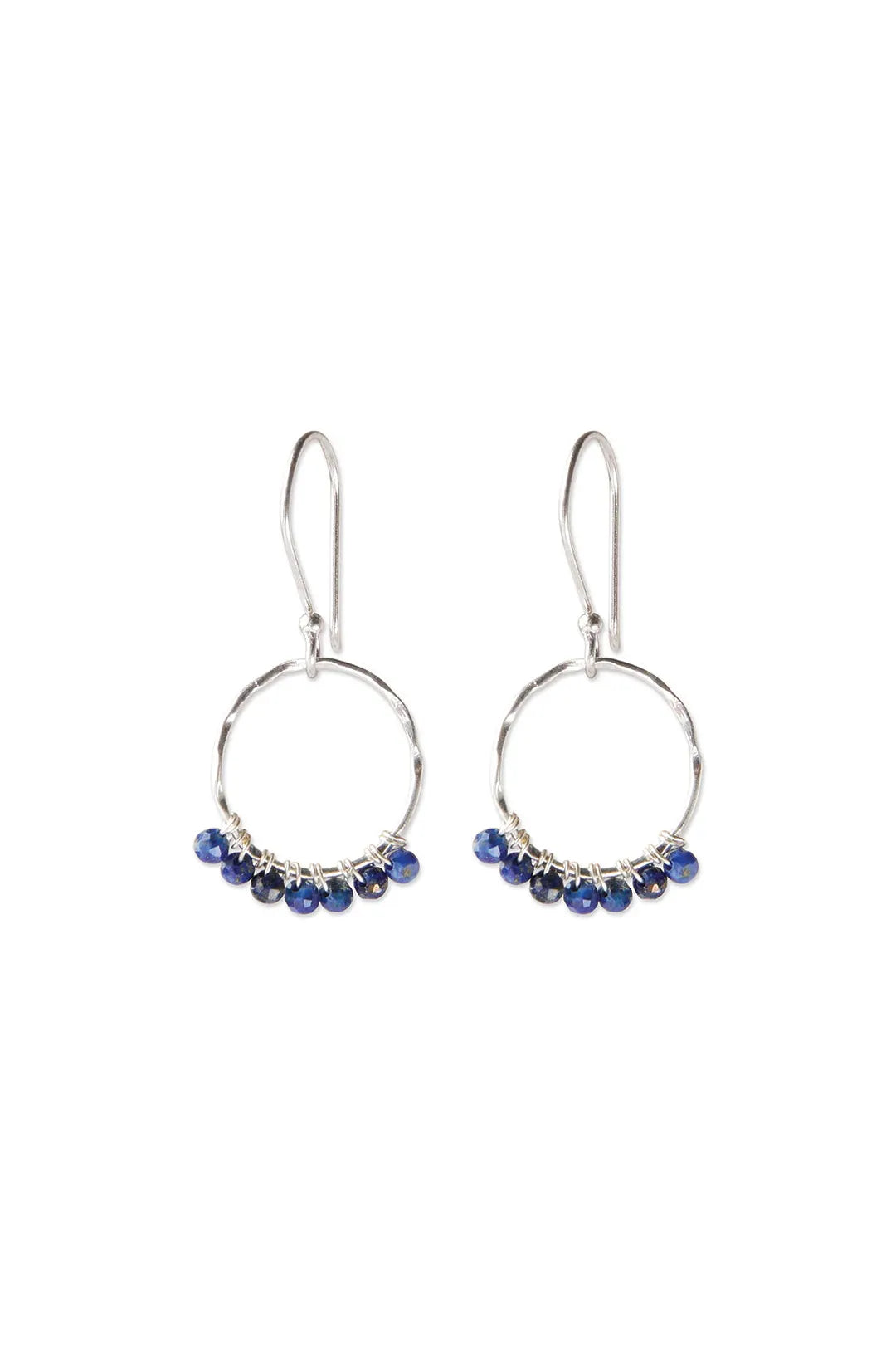 A Beautiful Story Compassion Lapis Lazuli Earrings Silver Plated