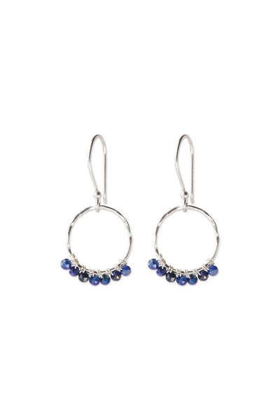 A Beautiful Story Compassion Lapis Lazuli Earrings Silver Plated