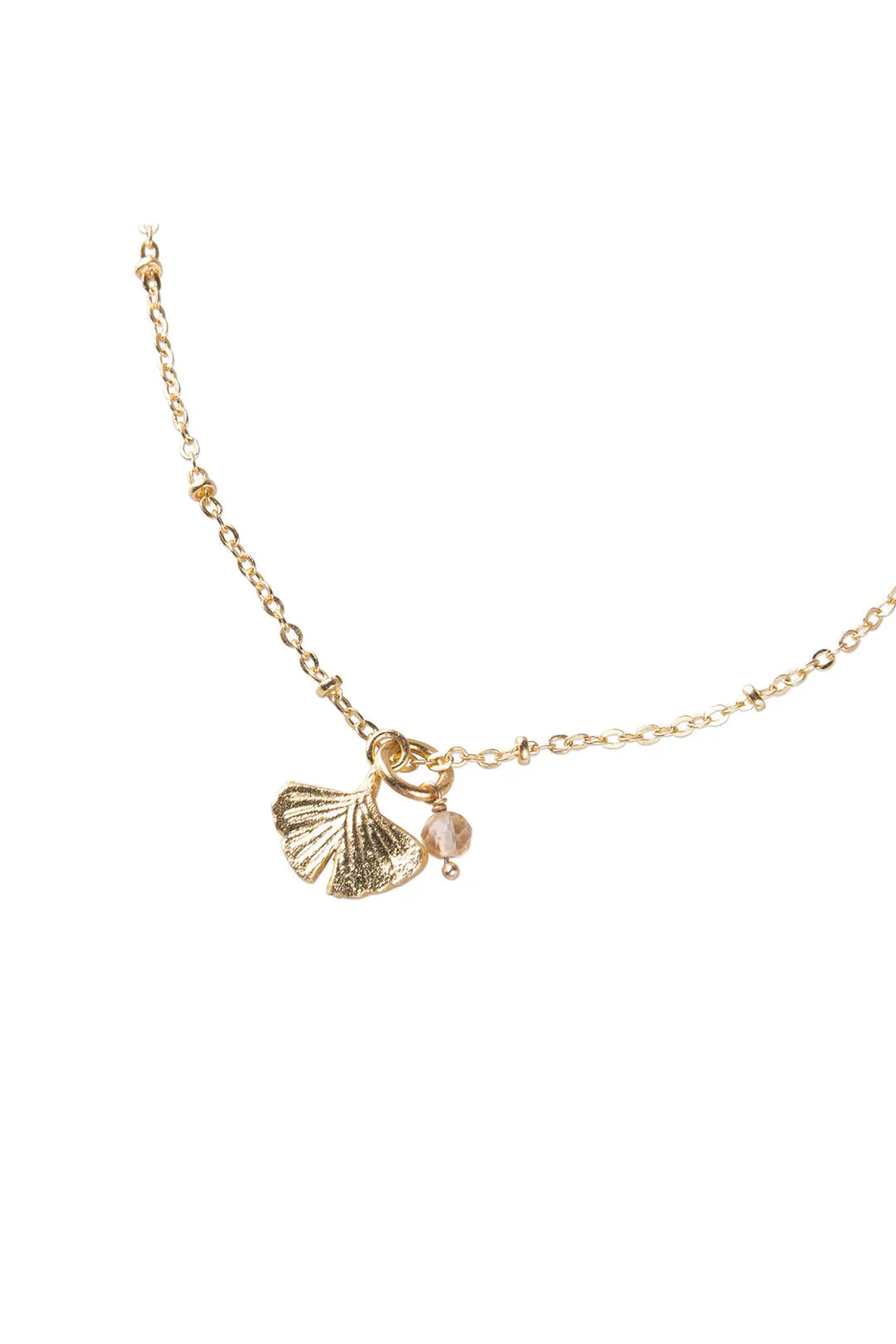 A Beautiful Story Convinced Citrine Necklace GP