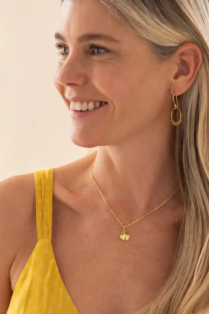 A Beautiful Story Convinced Citrine Necklace GP