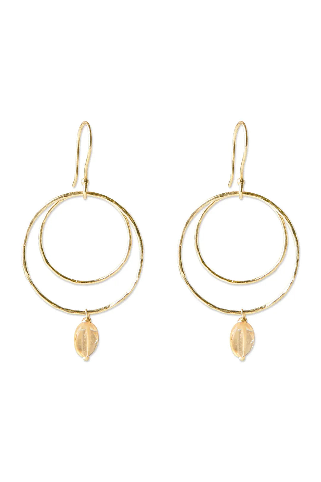 A Beautiful Story Enjoyable Citrine Earrings GP