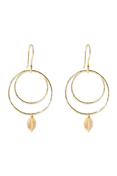 A Beautiful Story Enjoyable Citrine Earrings GP