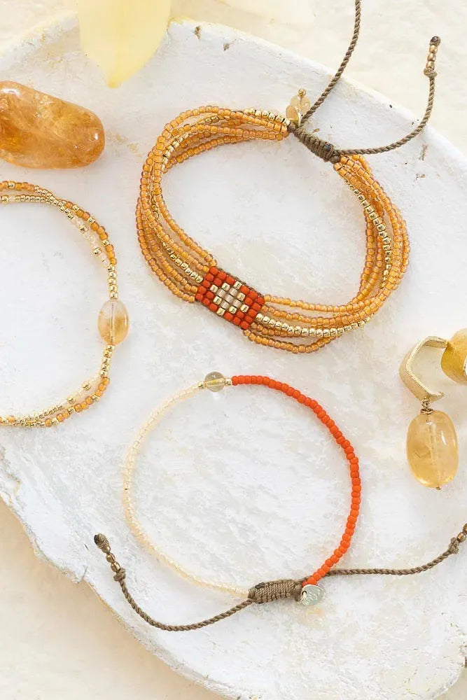 A Beautiful Story Field Citrine Bracelet GC