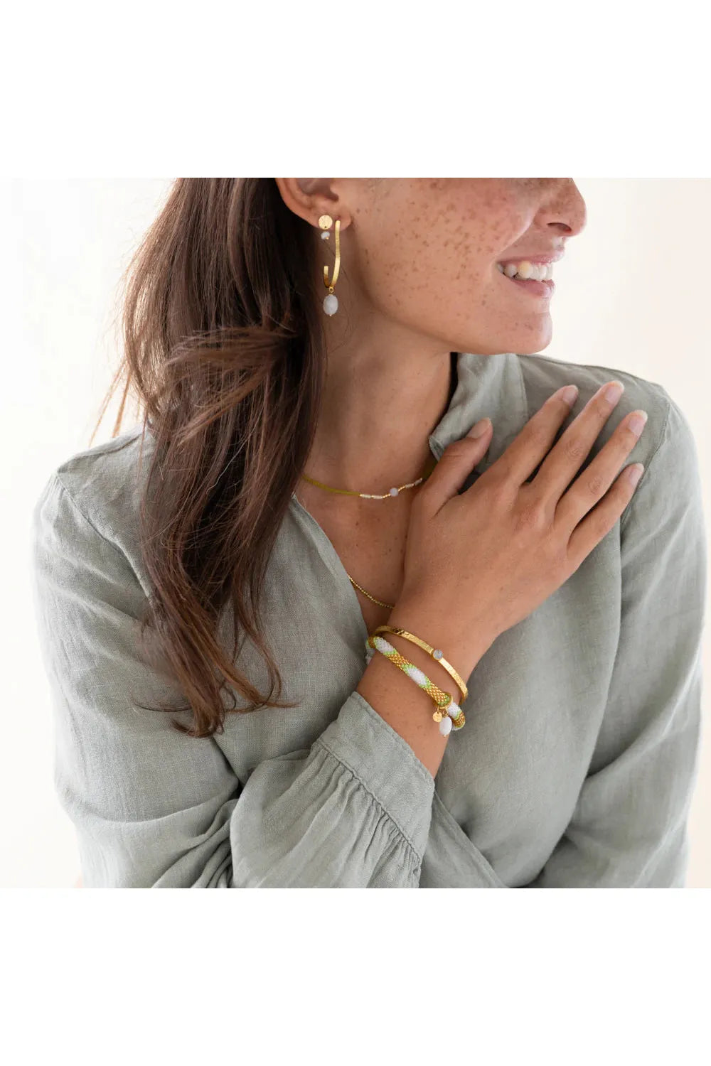 A Beautiful Story Impulsive Moonstone Bracelet GC