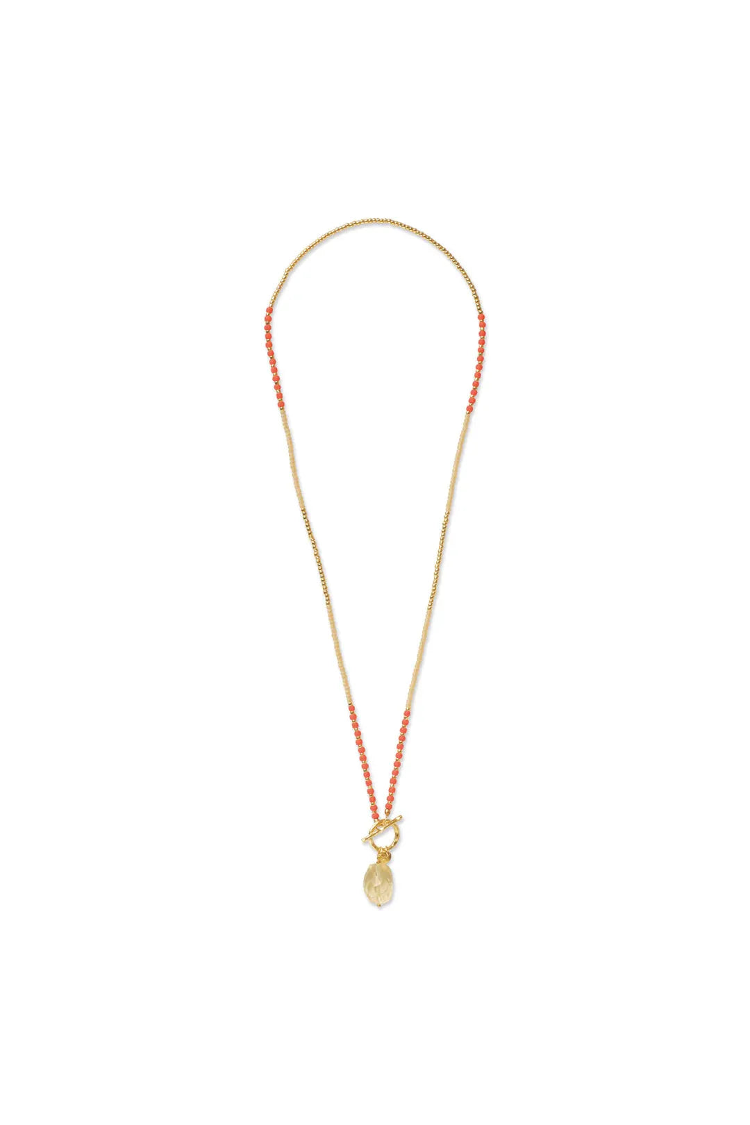 A Beautiful Story Secure Citrine Necklace GC