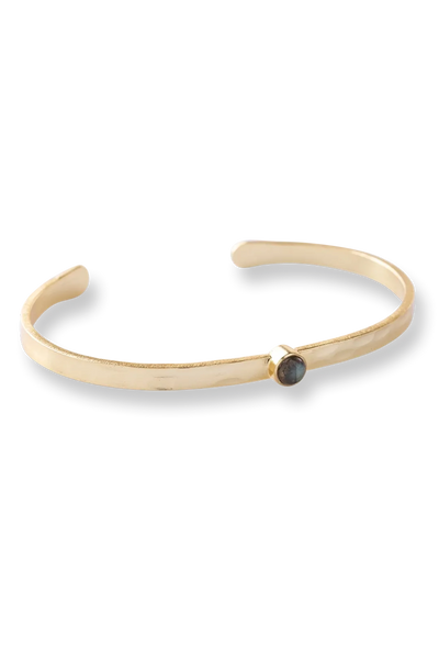 A Beautiful Story Sensitive Labradorite Bracelet Gold Plated