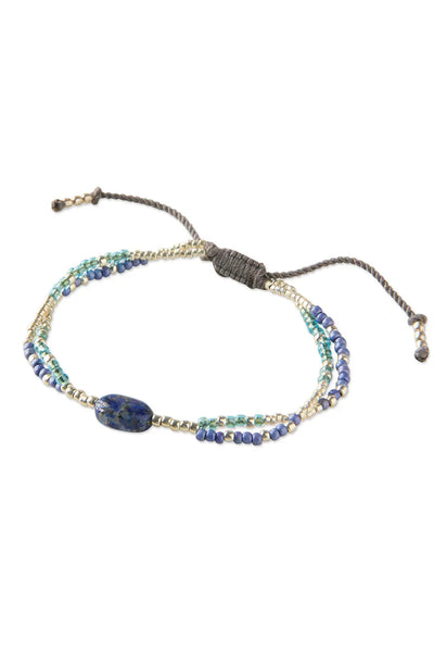 A Beautiful Story Shining Lapis Lazuli Bracelet SC