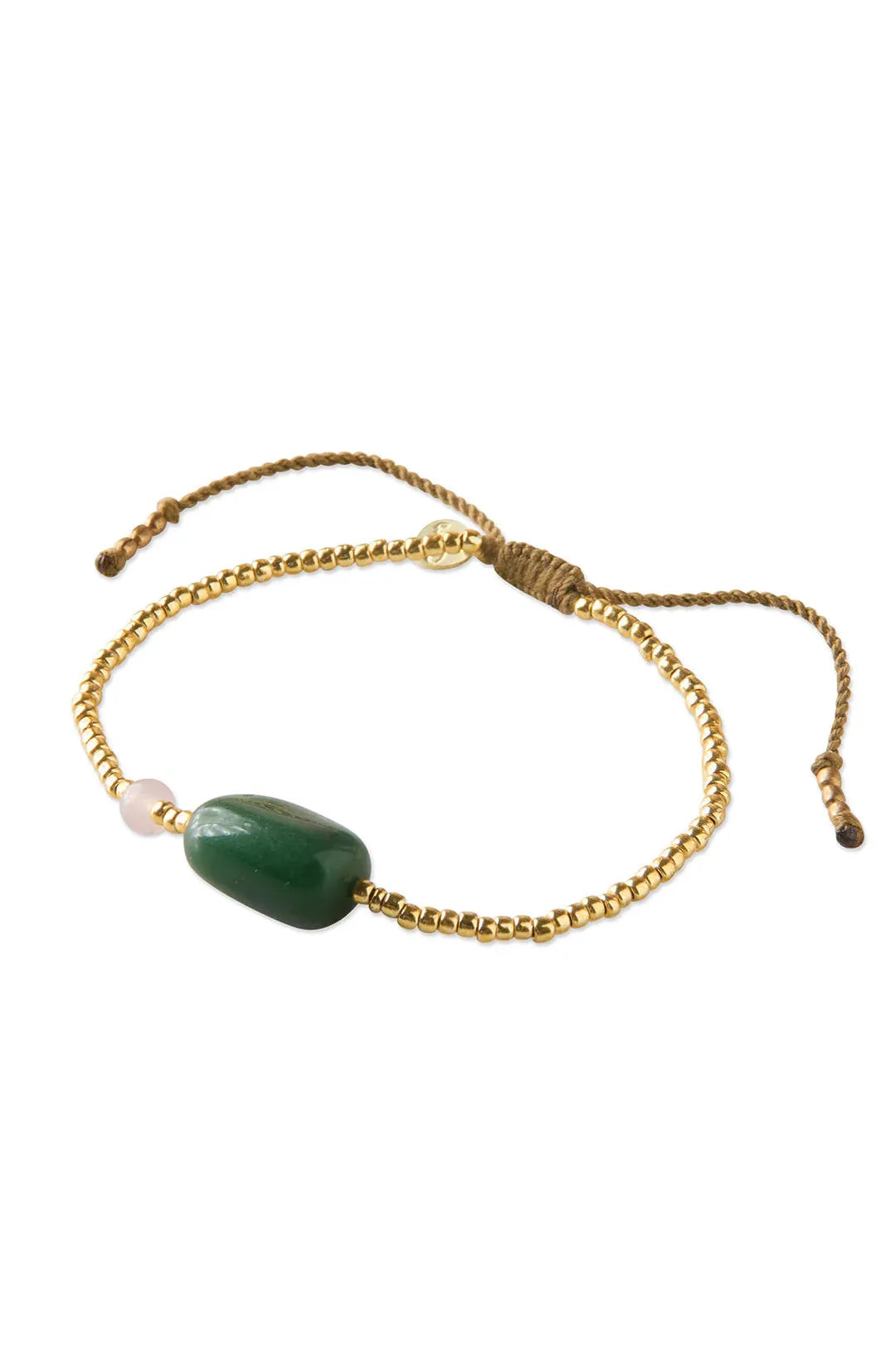 A Beautiful Story Surprise Aventurine Rose Quartz Bracelet GC
