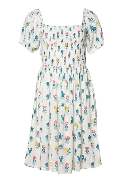 About Betty Dress - Cactus-Womens-Ohh! By Gum - Shop Sustainable