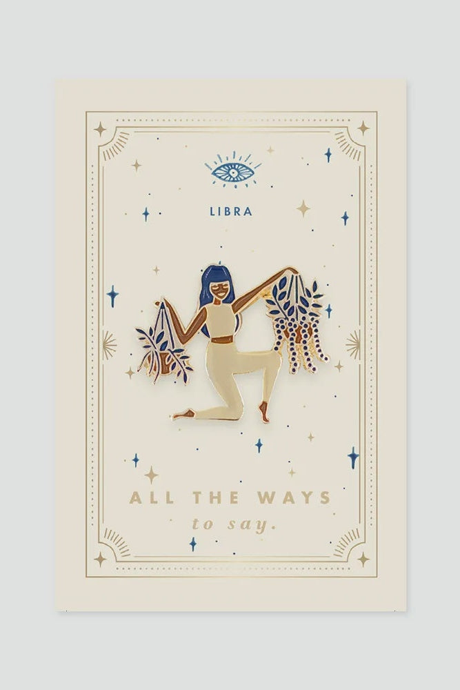 All The Ways To Say Enamel Pins - Libra-Gifts-Ohh! By Gum - Shop Sustainable