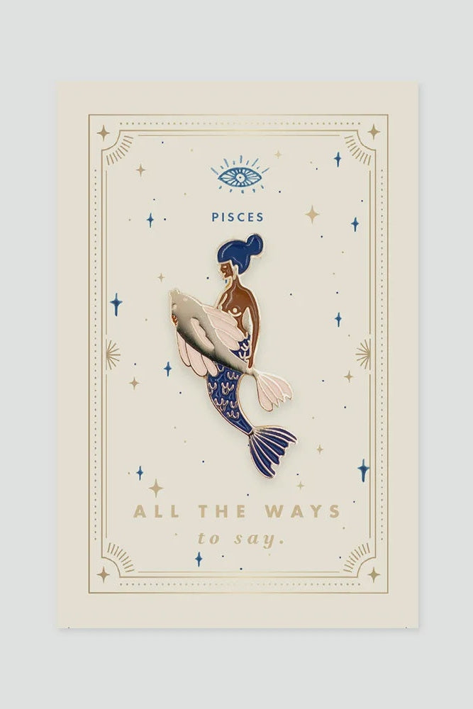 All The Ways To Say Enamel Pins - Pisces-Gifts-Ohh! By Gum - Shop Sustainable