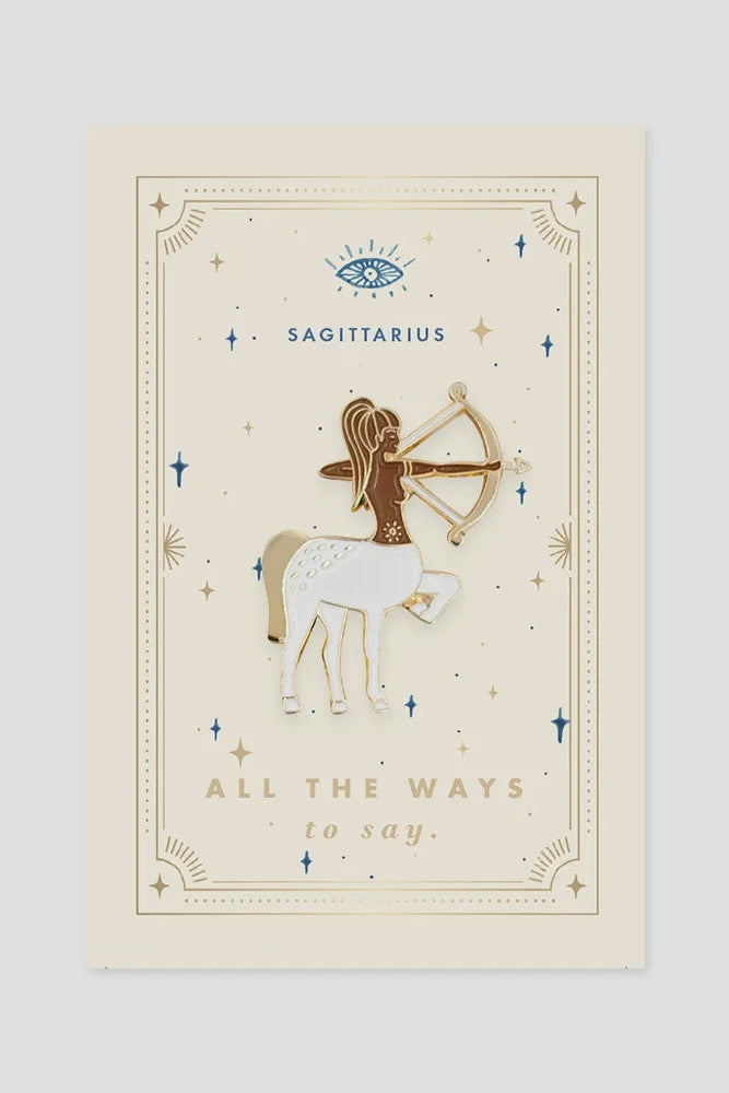 All The Ways To Say Enamel Pins - Sagittarius-Gifts-Ohh! By Gum - Shop Sustainable