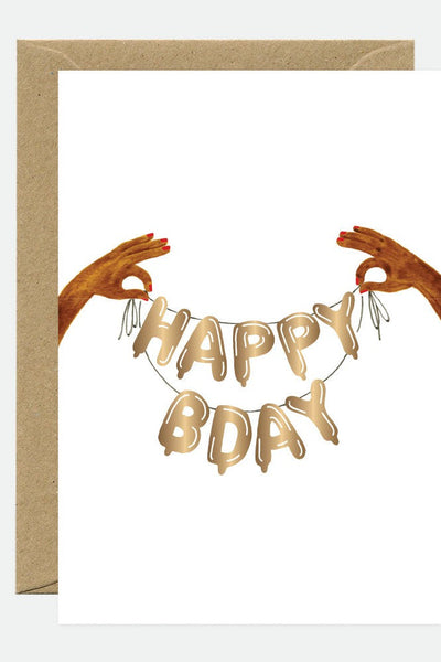 All The Ways To Say Gold Bday Balloons Card-Gifts-Ohh! By Gum - Shop Sustainable