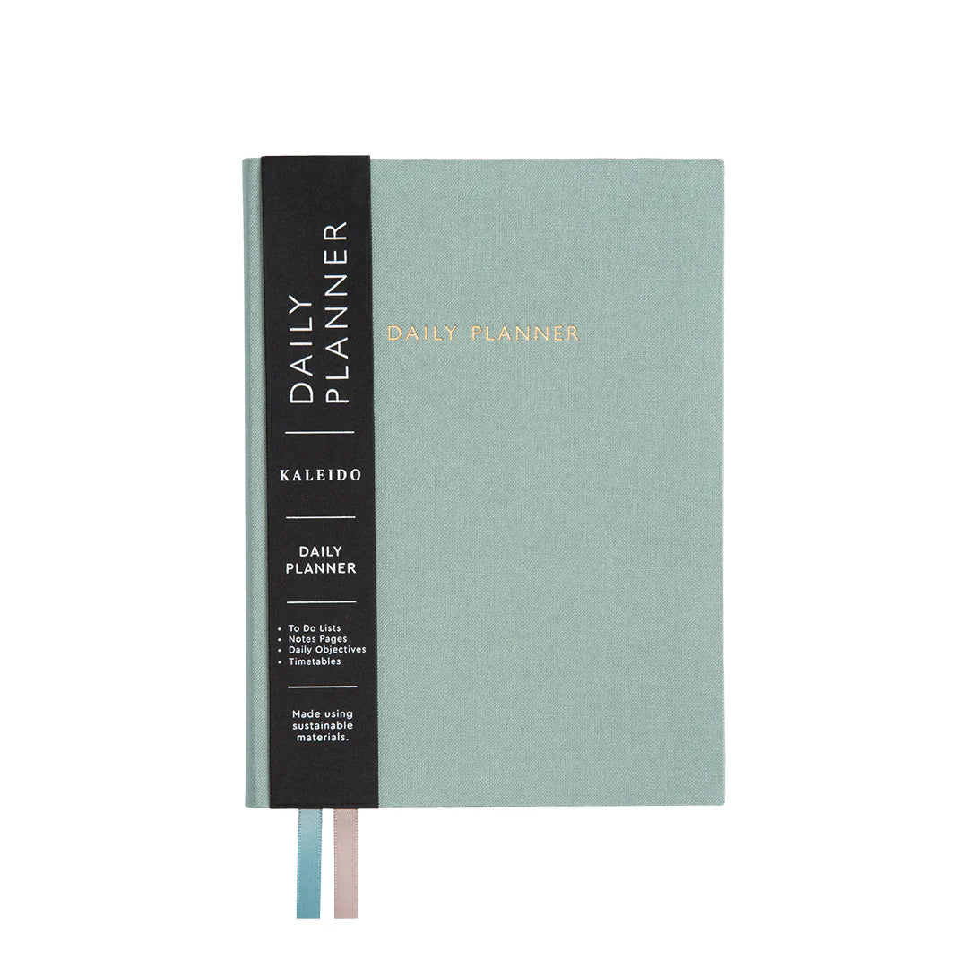 Ohh Deer Sage Fabric Daily Planner