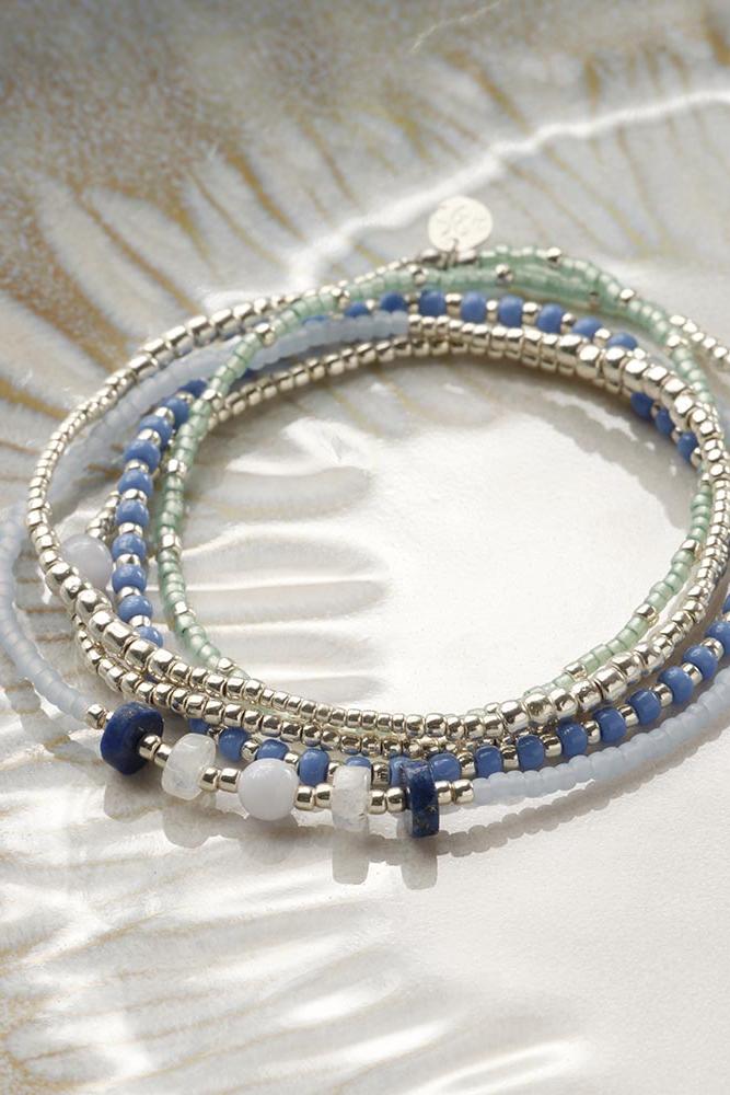 A Beautiful Story Experience Blue Lace Agate Bracelet