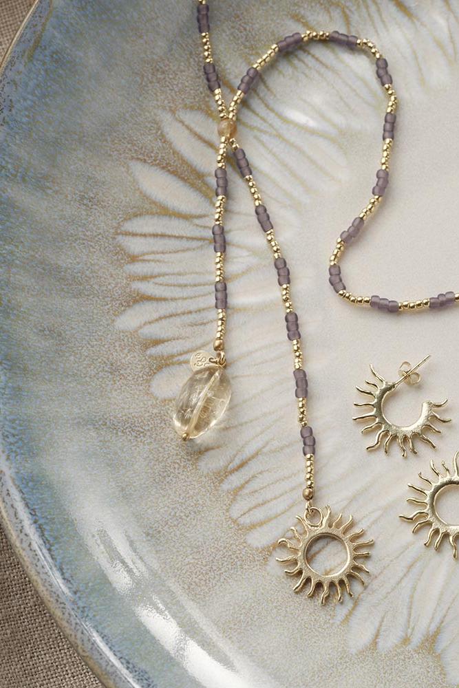 A Beautiful Story Entire Citrine Necklace