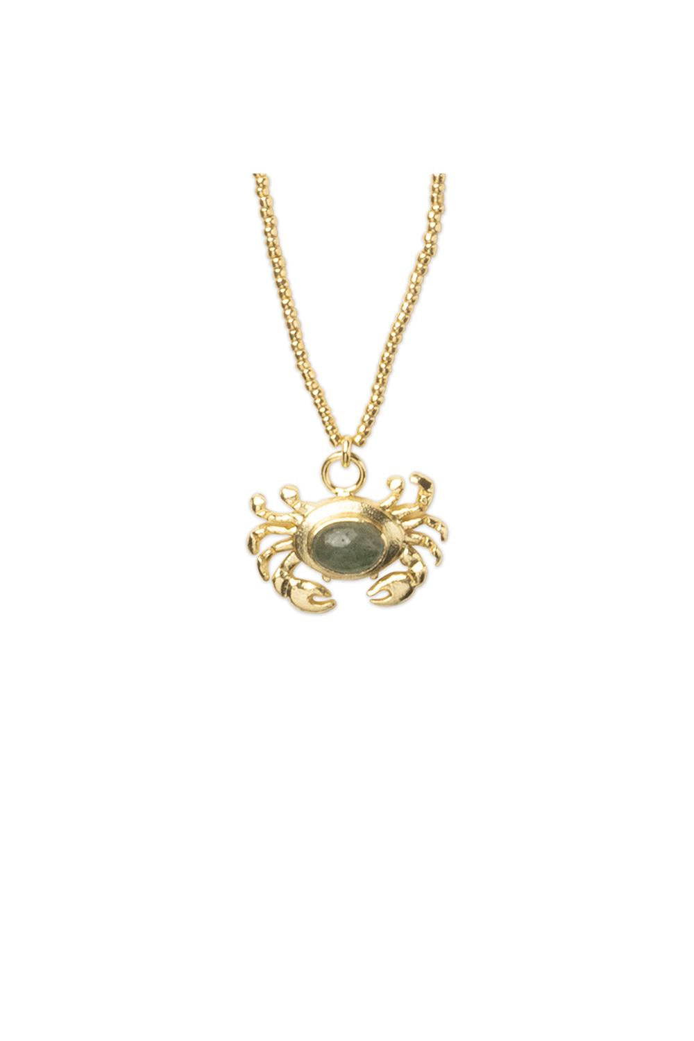 A Beautiful Story Noble Crab Aventurine Necklace
