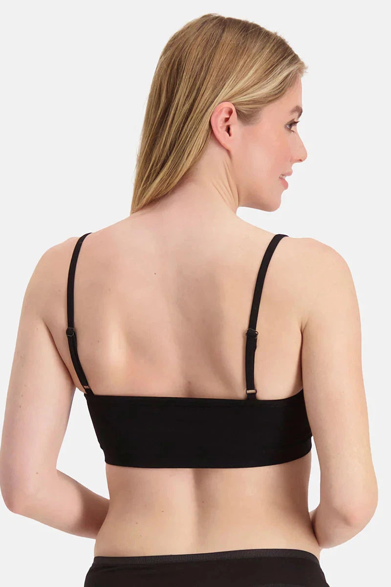 Bamboo Basic Ladies BB Elle Knitted Seamless Bra-Womens-Ohh! By Gum - Shop Sustainable