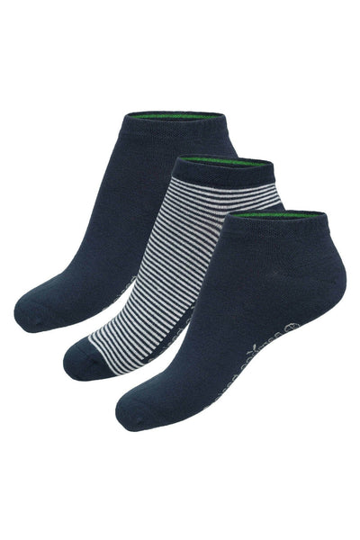 Bamboo Basics Dani Unisex BB Knitted Sneaker Socks 3 - Pack-Unisex-Ohh! By Gum - Shop Sustainable