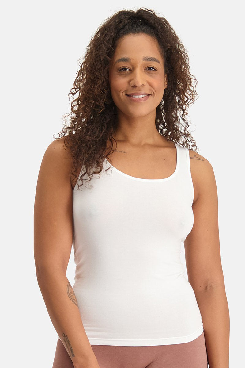 Bamboo Basics Ladies BB Alice Knitted Singlet 2-pack (Refibra)-Womens-Ohh! By Gum - Shop Sustainable